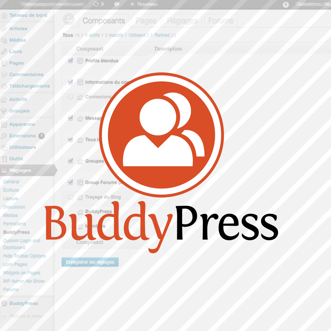 Image miniature du site web Buddypress