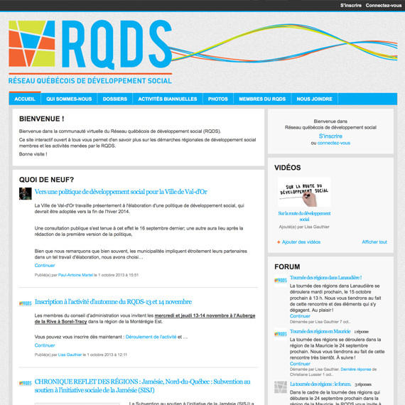 Image miniature du site web de de la RQDS